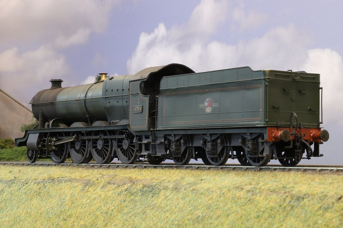 Finescale O Gauge (Kit-Built) GWR 4700 Class 'Night Owl' No.4704, BR Green Late Crest Weathered