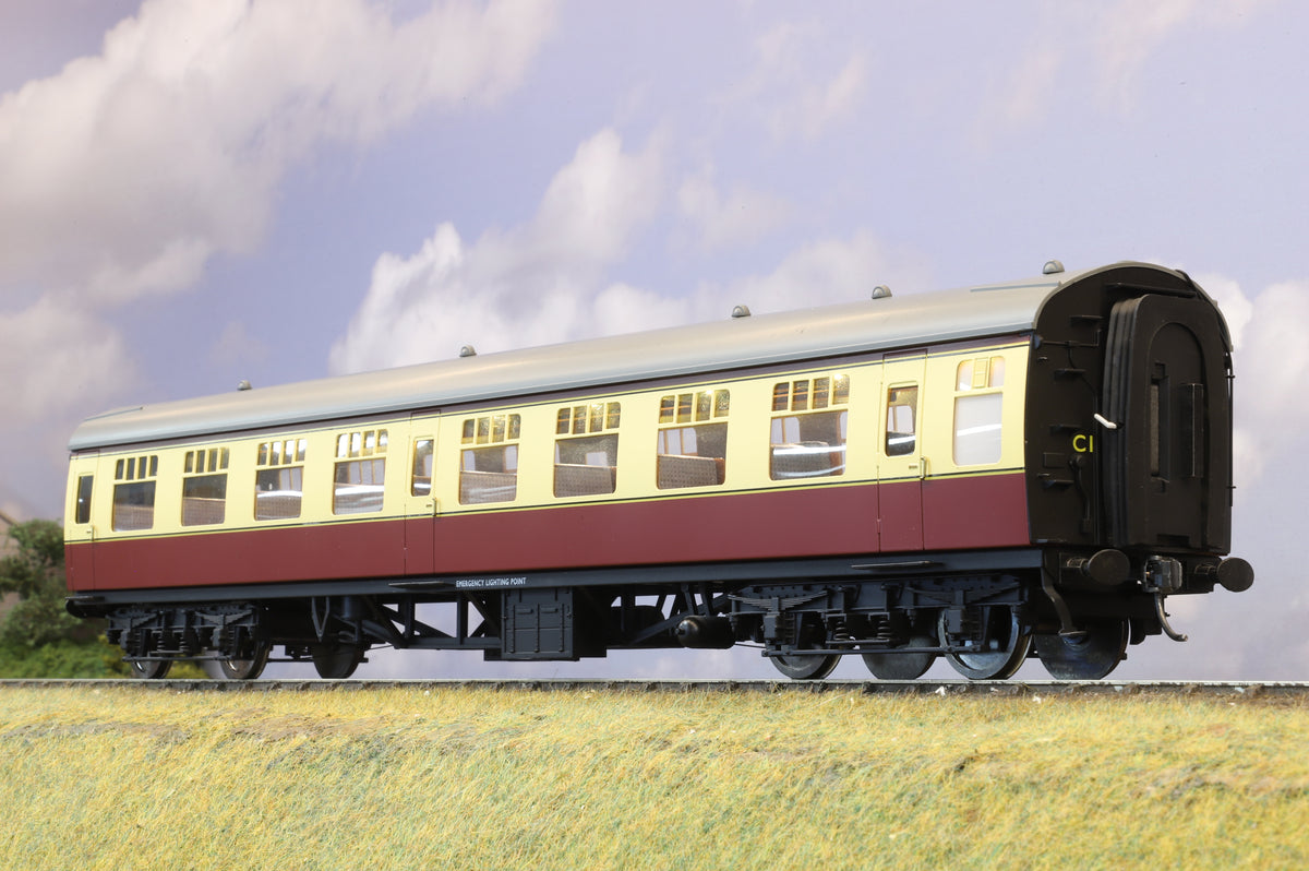 Darstaed Finescale O Gauge BR Mk1 TSO, BR Carmine &amp; Cream