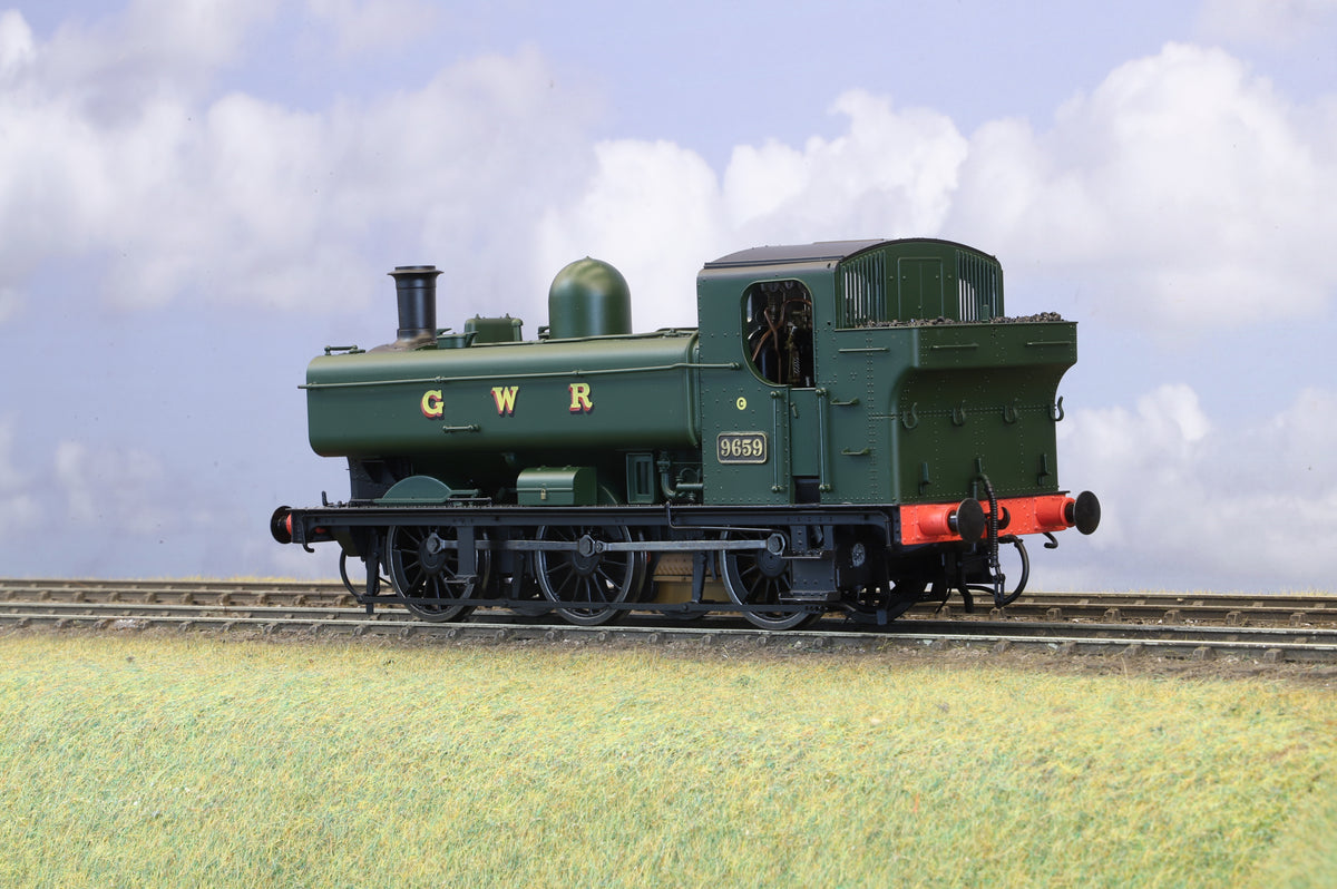 Dapol Finescale O Gauge Class 74xx Pannier GWR Green No.9659 (DCC Ready)