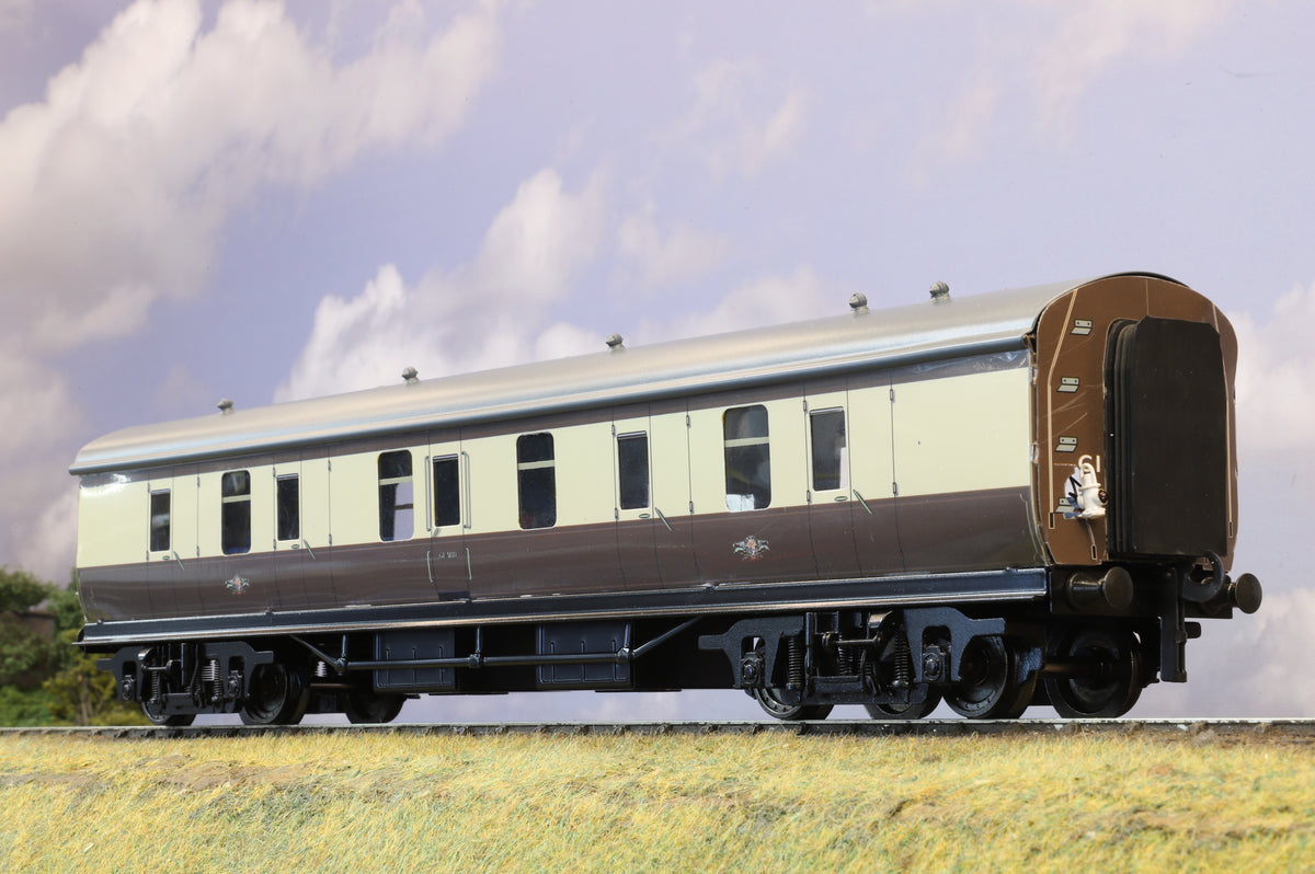 Ace Trains Coarse Scale O Gauge MK1 Full Brake Choc/Cream Pullman Crest