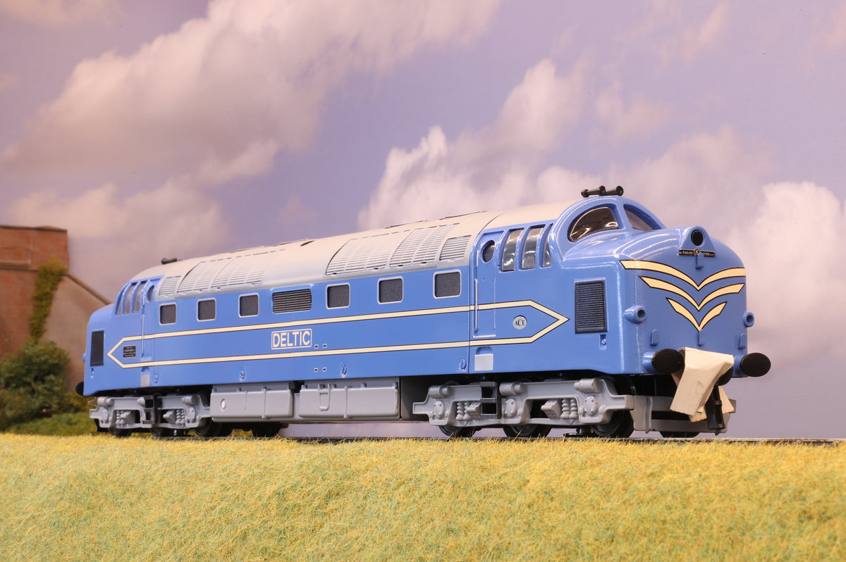 Ace Trains Coarse Scale O Gauge EE 'Deltic' Powder Blue 2/3 rail operation
