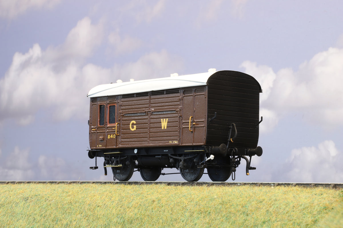 Finescale O Gauge (Kit-Built) GWR Horse Box No. 840