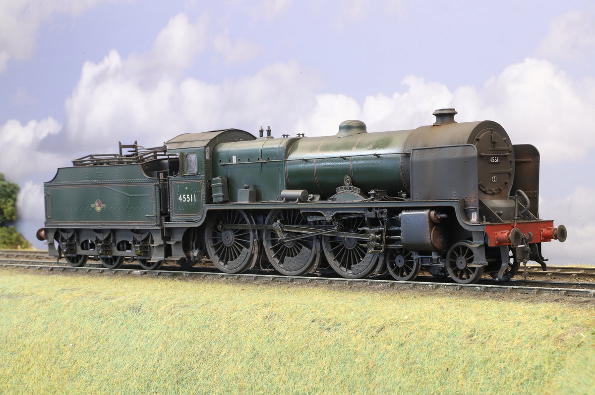 Finescale O Gauge (Kit-Built) ex-LMS Unrebuilt Patriot No. 45511 'Isle of Man' BR Green Late Crest Pro-Weathered