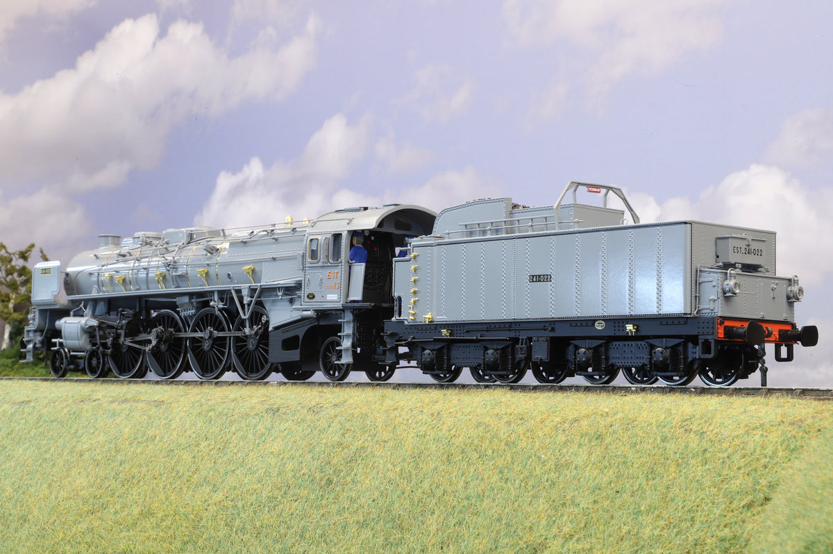 MTH EST Class 241A No. 241-022, EST Grey with Proto-Sound