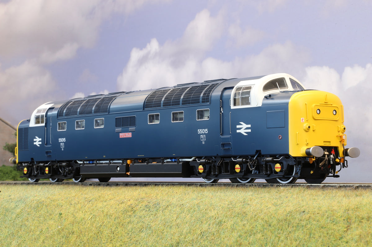 Heljan Finescale O Gauge Class 55 No. 55015 &#39;Tulyar&#39; BR Blue (New Tooling)