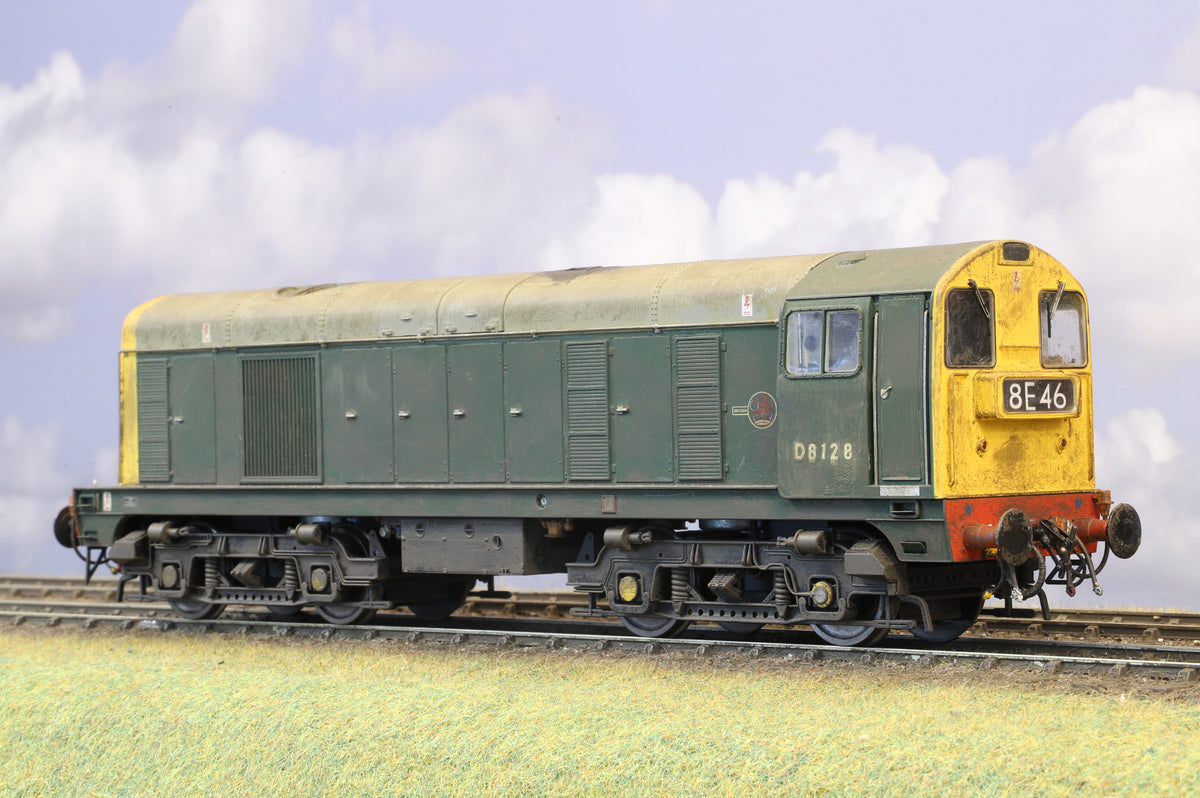 Heljan Finescale O Gauge Class 20 D8128 BR Green Weathered