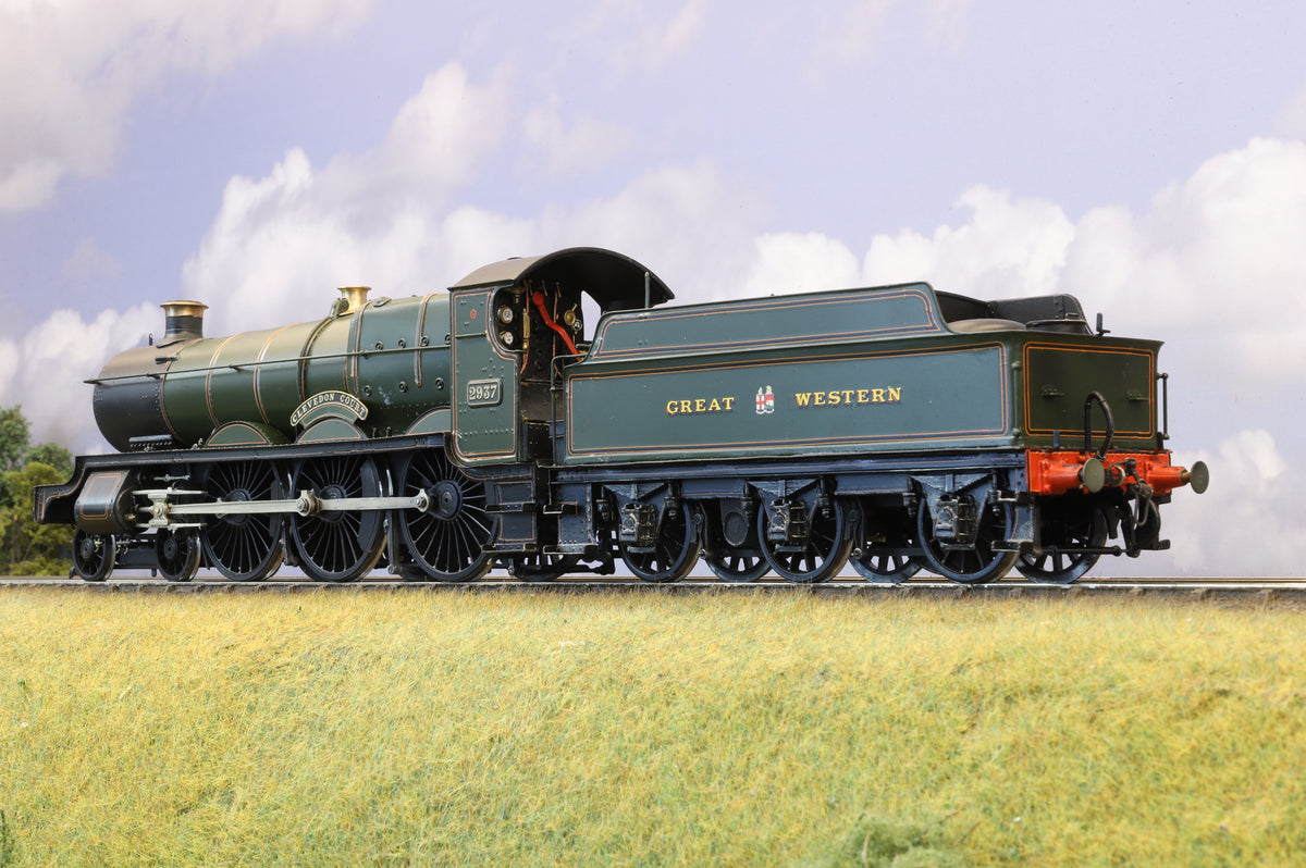 Finescale O Gauge (Kit-Built) GWR 2900 Class No. 2937 &#39;Clevedon Court&#39; GWR Lined Green
