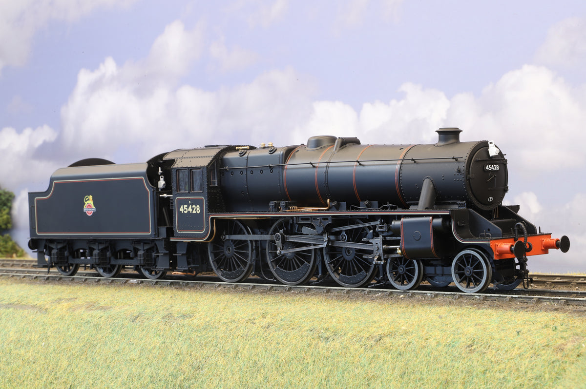 Finescale O Gauge Ellis Clark Trains Black 5 No. 45428, BR Lined Black (Early Emblem) DCC Sound, Limited Edition