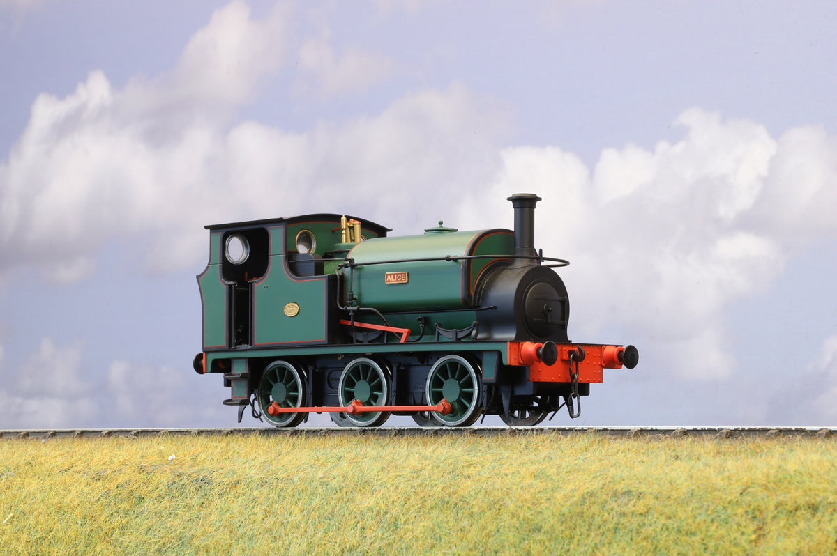 WORKSHOP Ixion Finescale O Gauge Hudswell Clarke Standard Contractor&#39;s Tank Forest Green DCC Sound