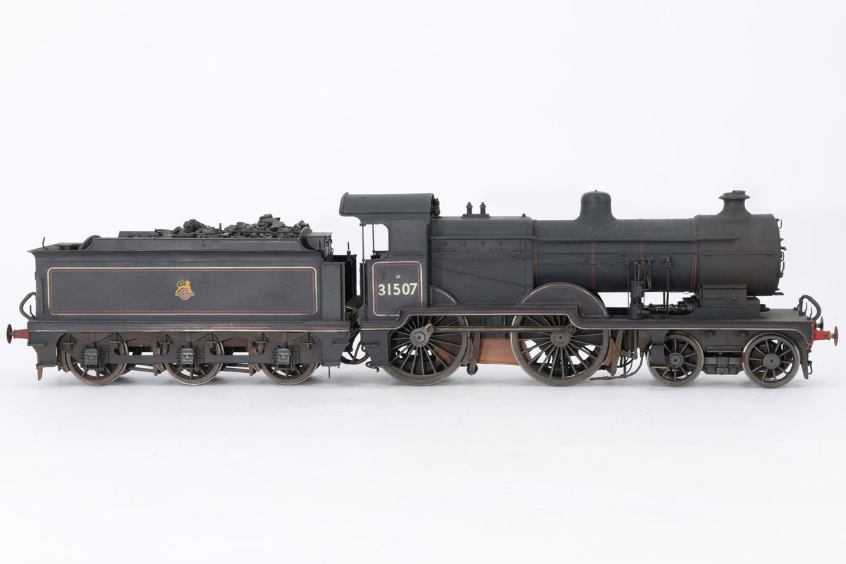 Finescale O Gauge (Kit-Built) ex-SECR Rebuilt E1 No. 31507 BR Black Pro-Weathered