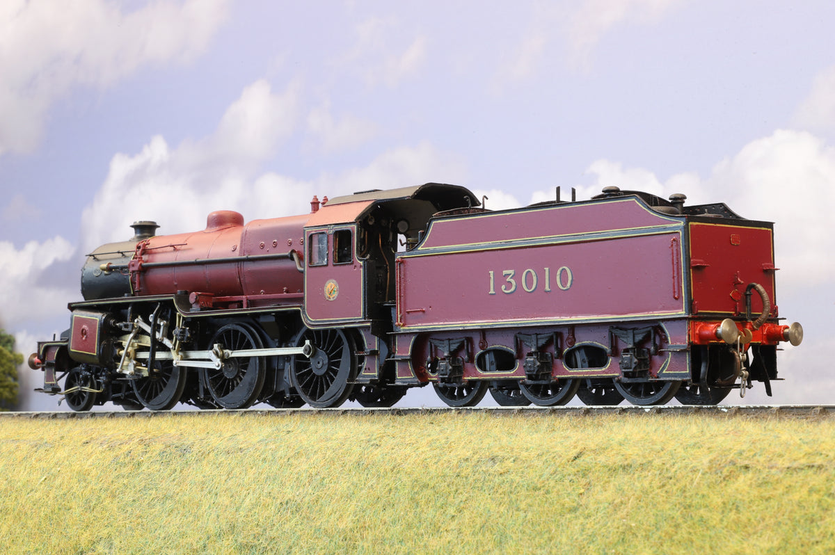 Finescale O Gauge (Kit-Built) LMS &#39;Crab&#39; No. 13010 Crimson Lake