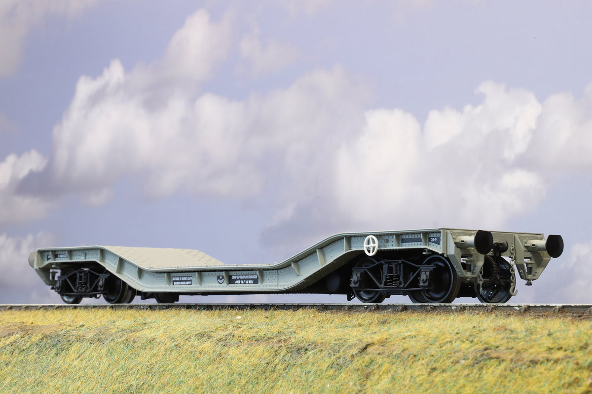 Hattons Finescale O Gauge 50T Warwell Wagon (Diamond Frame Bogies) BR Grey No. M360333