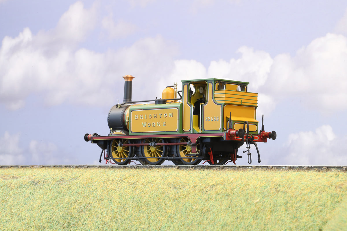 Dapol/Gaugemaster Finescale O Gauge 'Terrier' 'Brighton Works' Improved Engine Green No. 32635