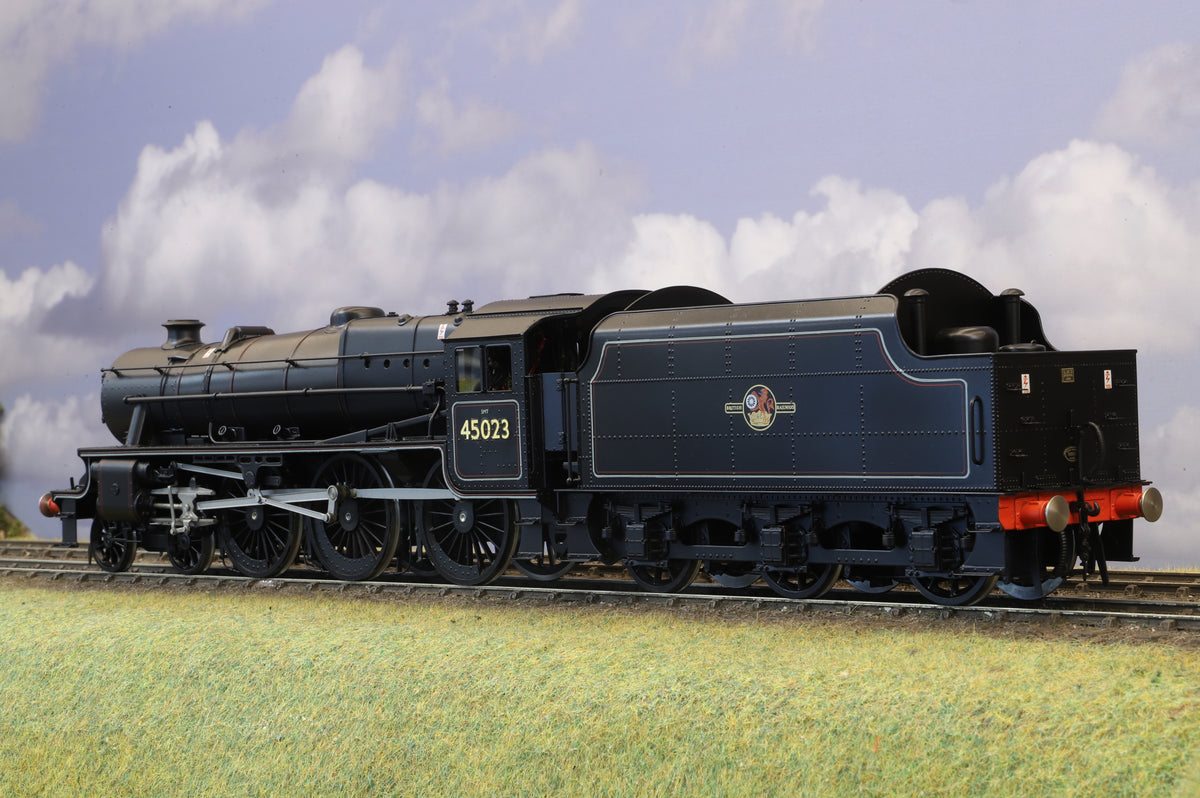 Sancheng/Finescale Brass Finescale O Gauge Black 5 No. 45023 BR Lined Black Early Emblem