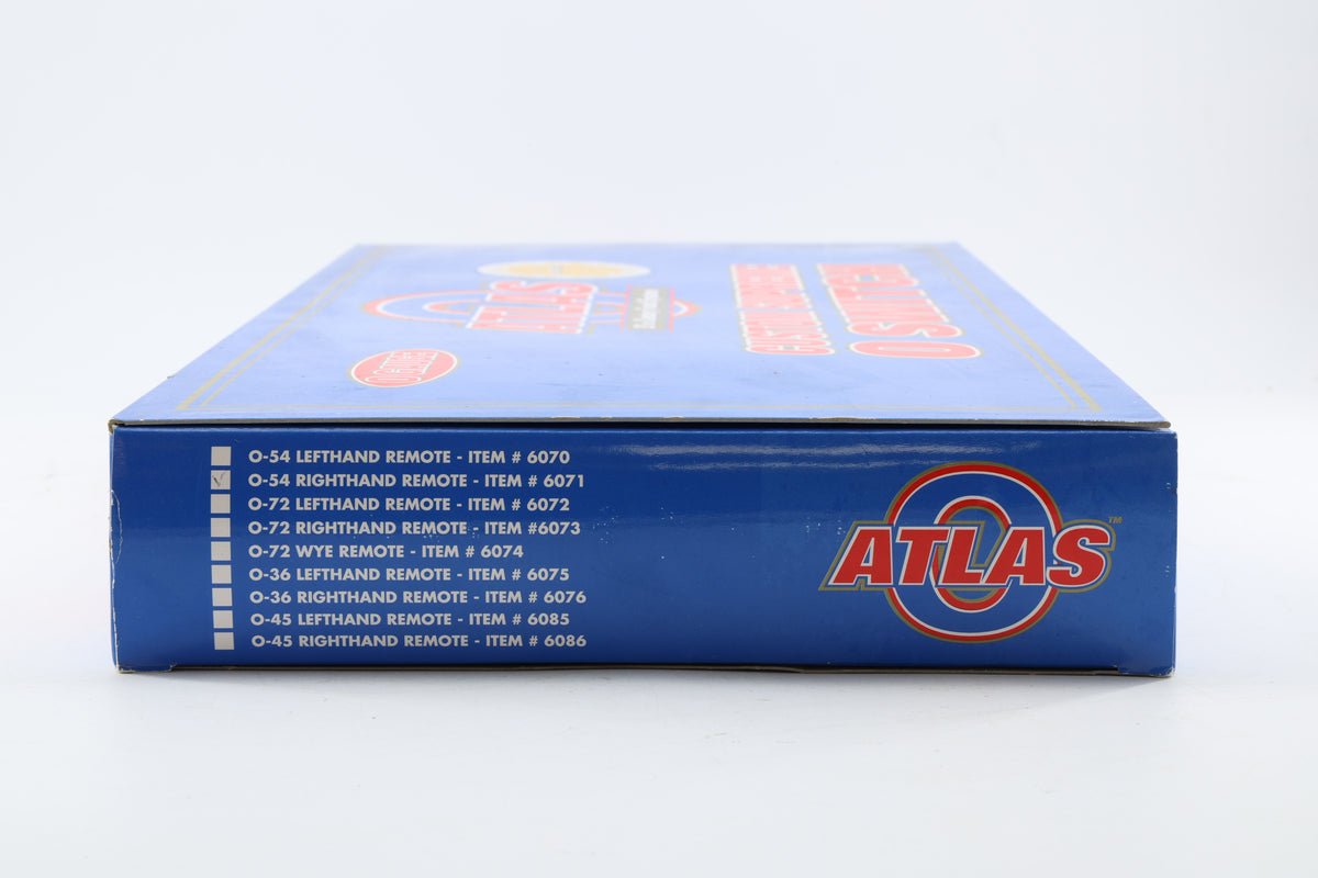 Atlas O Gauge Custom Supreme Switch 0-54 Right Hand (Point Only) #6071