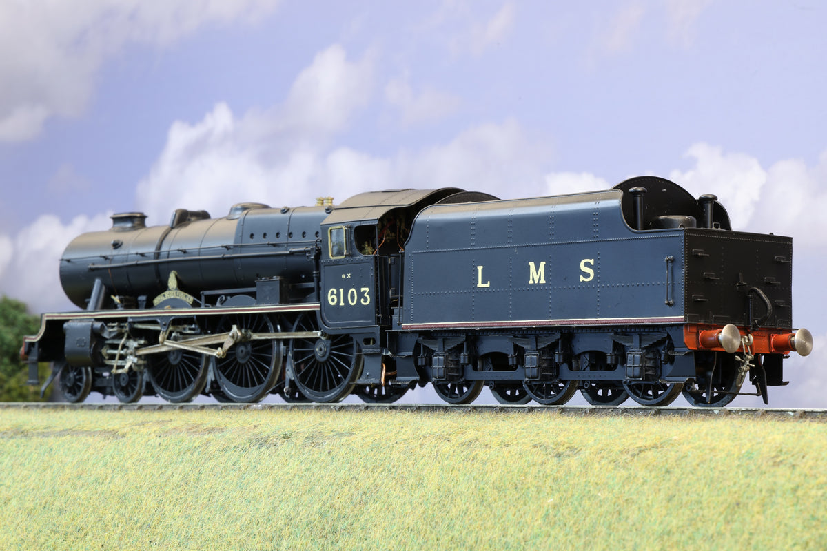 Gladiator Finescale O Gauge (Kit-Built) LMS Royal Scot No. 6103 'Royal Scots Fusilier', LMS Black