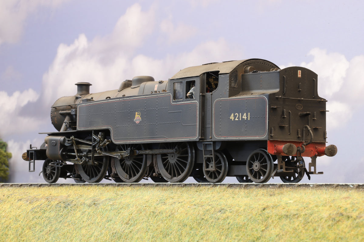 Finescale O Gauge (Kit-Built) Ex-LMS 2-6-4 Fairburn Tank &#39;42141&#39; Weathered DCC Sound