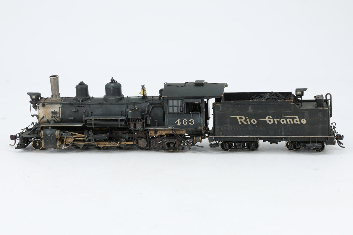 P–B–L Milestone Models Sn3 Rio Grande Southern K-27 2-8-2 No. 463 Weathered