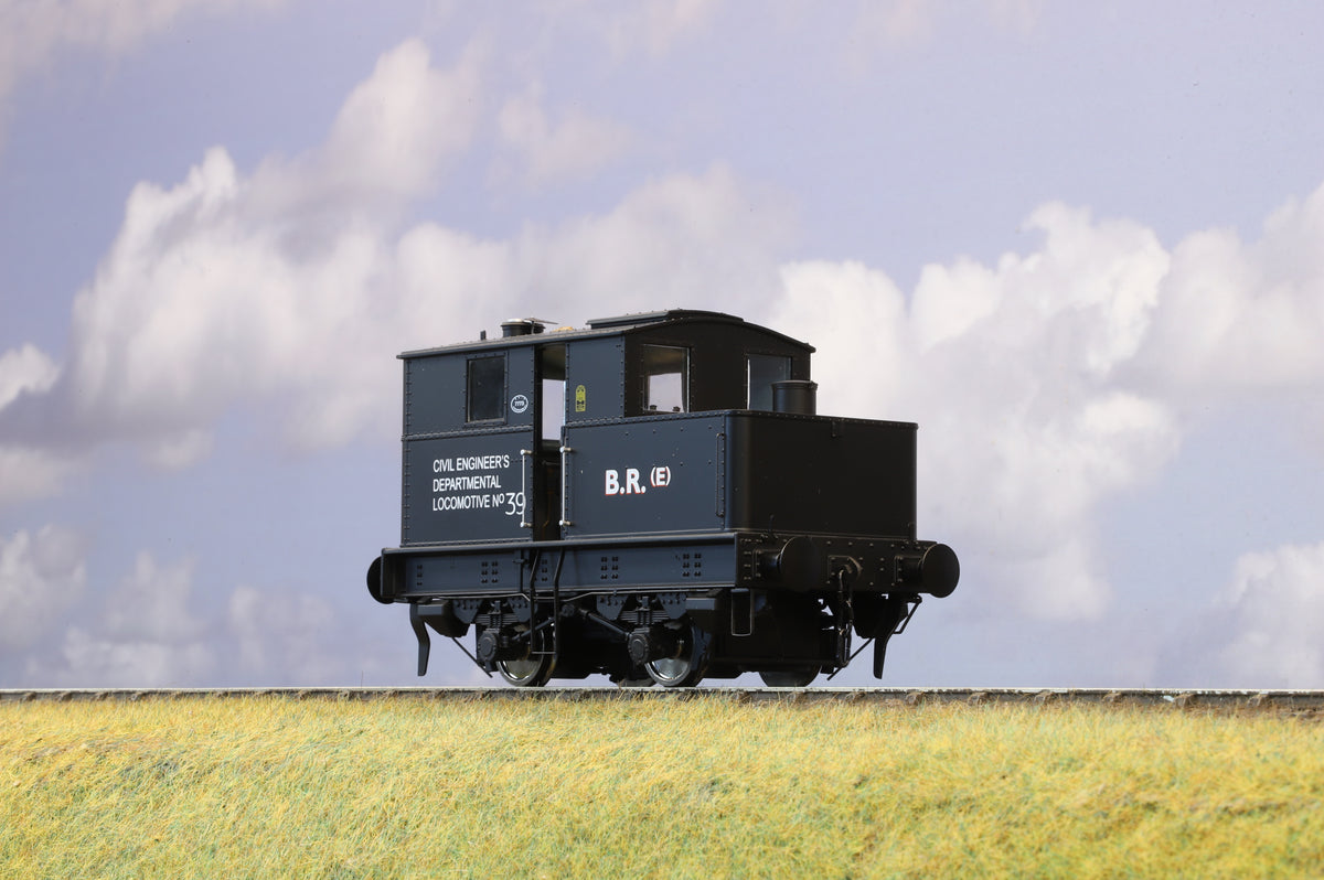 Dapol Finescale O Gauge Sentinel Steam Shunter No. 39 BR Civil Engineers