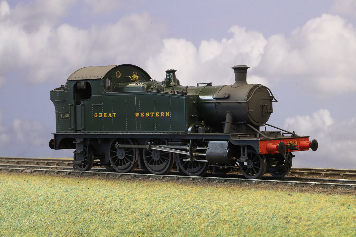 Lionheart Finescale O Gauge GWR 4575 Class 55xx No. 4589 Pro-Weathered DCC Sound (Brass Construction)