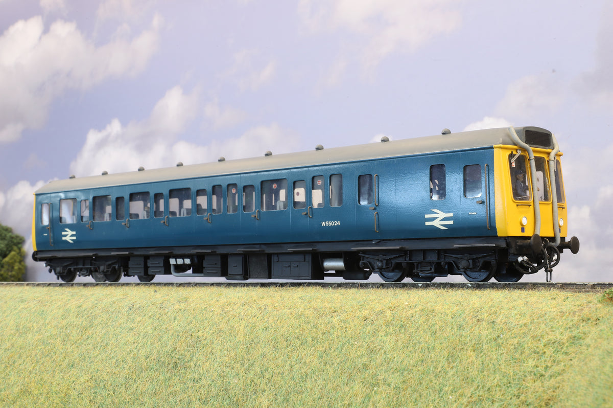 Finescale O Gauge (Kit-Built) Class 121 Railcar No. W55024, BR Blue