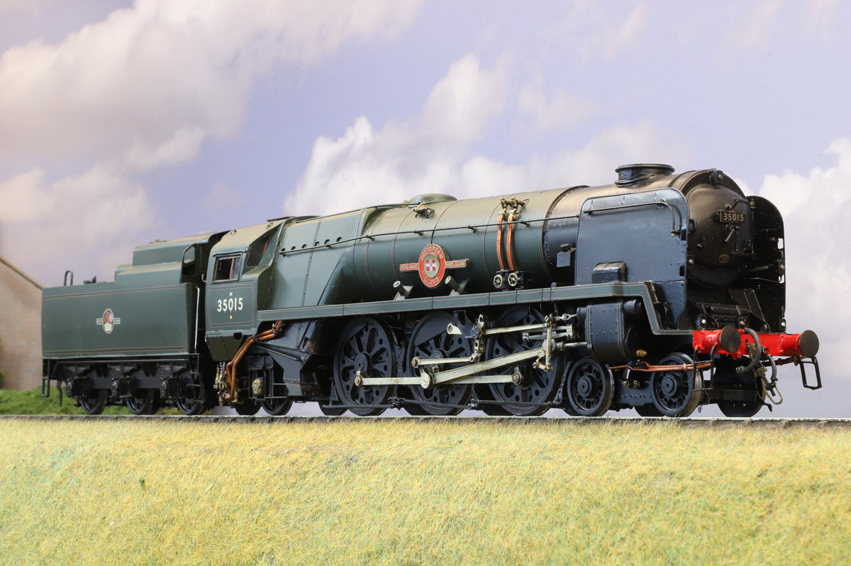 Finescale O Gauge (Kit-Built) Merchant Navy Class 4-6-2 No. 35015 &#39;Rotterdam Lloyd&#39; BR Green (Late Crest)
