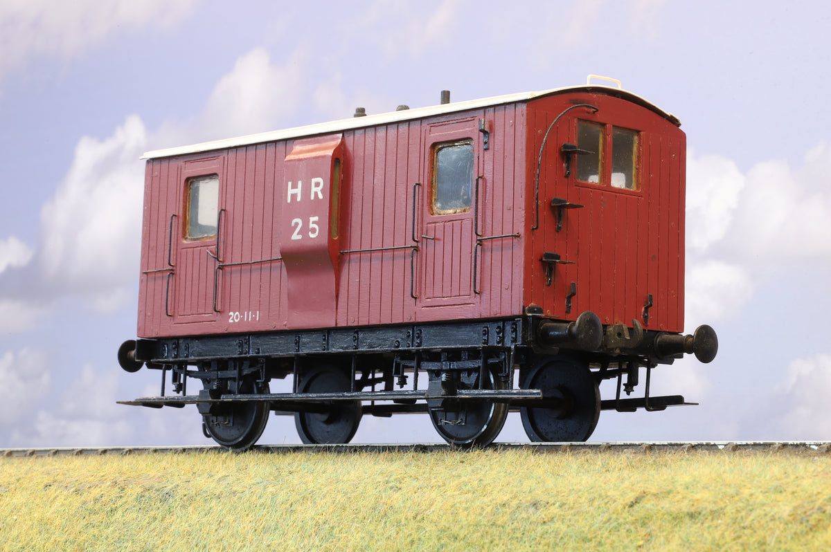 Gauge 1 (10mm) Highland Railway Diagram 39 Brake Van