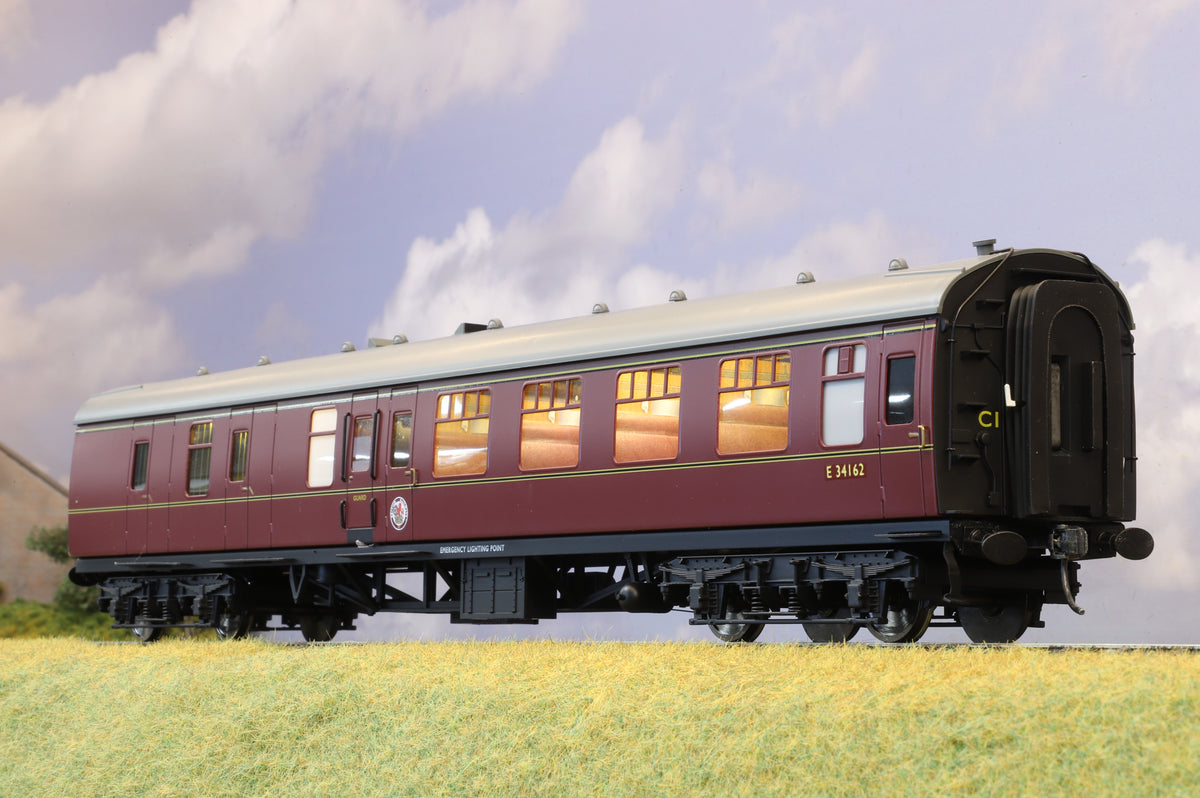 Darstaed Finescale O Gauge MK1 BSK Lined Maroon No. E34162