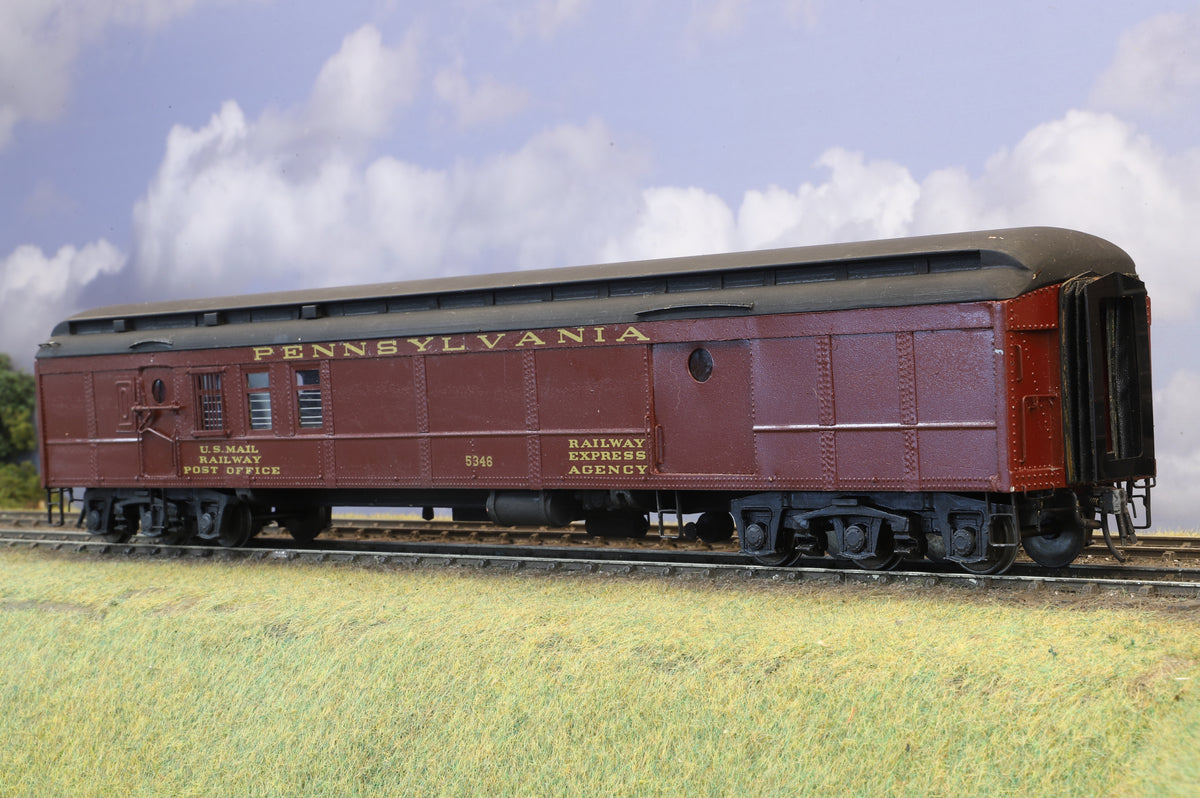 Finescale O Gauge (Kit-Built) Pennsylvania Travelling Post Office Baggage Car