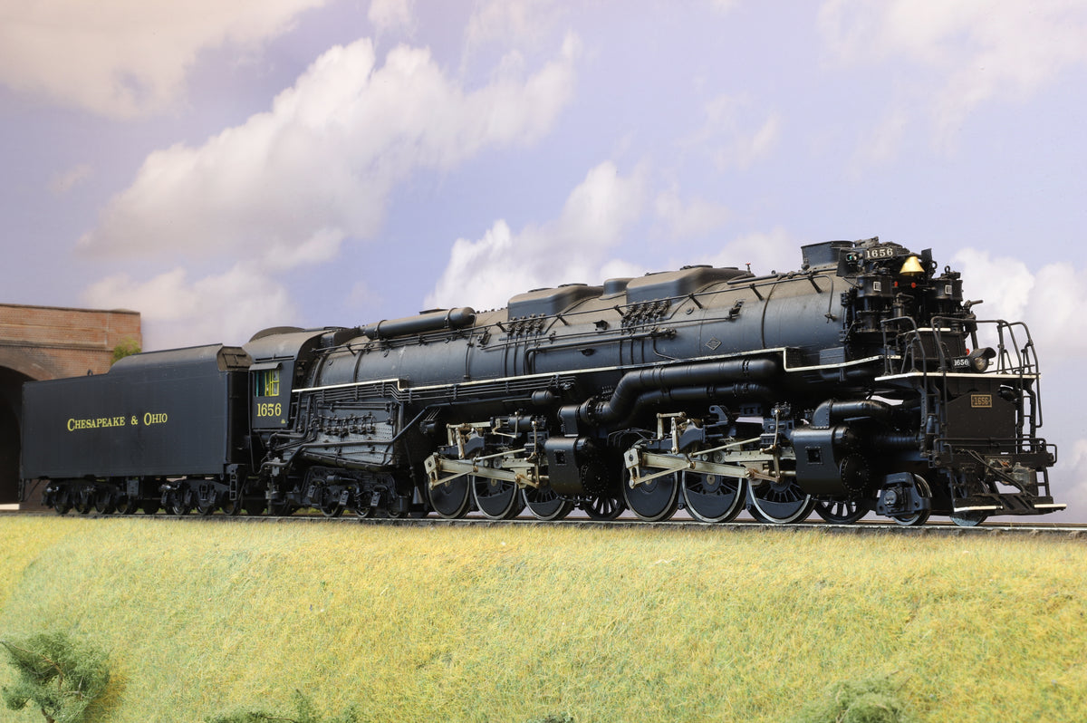 Sunset Models Finescale O Gauge Chesapeake &amp; Ohio Allegheny 2-6-6-4 No. 656