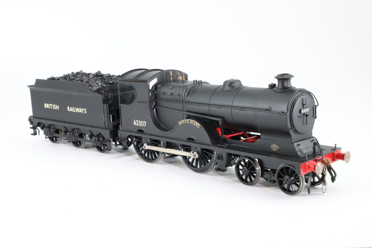 Finescale O Gauge (Kit-Built) ex-GCR 11B/D9 No. 62307 'Queen Mary' British Railways Lettering Black