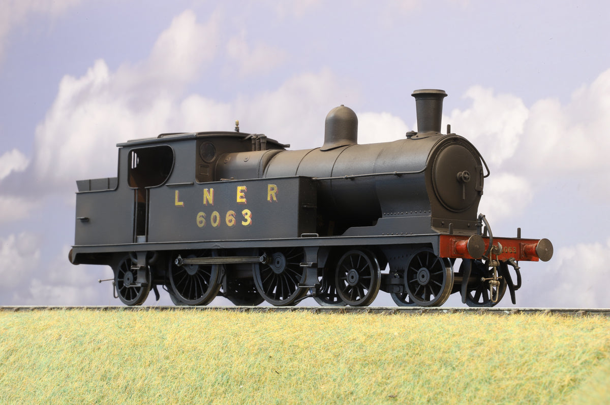 Kit-built Finescale O Gauge ex-GCR 9K/C13 No. 6063, LNER Black, DCC Sound