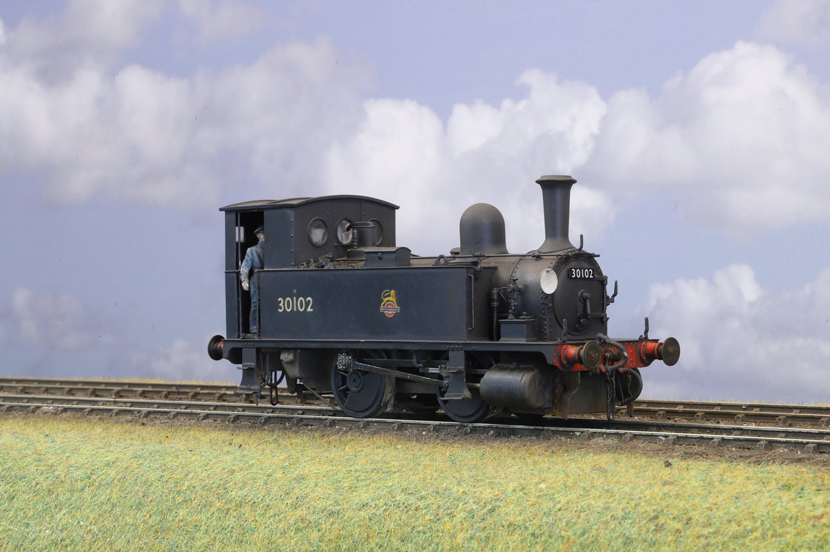 Finescale O Gauge (Kit-Built) ex-LSWR B4 No. 30102 BR Black (Pro-Weathered)