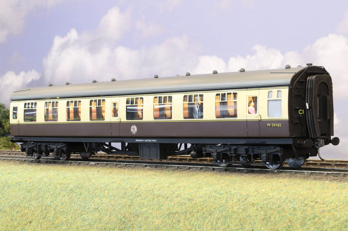 Darstaed Finescale O Gauge MK1 SK Western Region Chocolate & Cream No. W24165