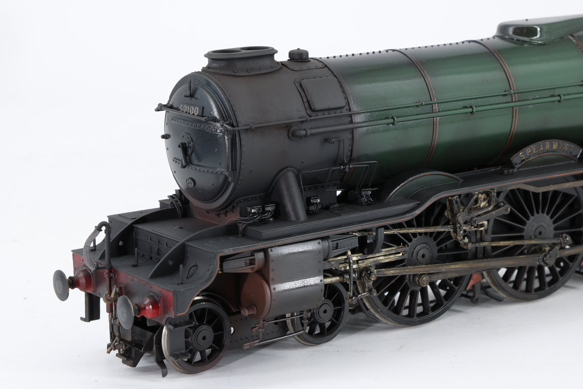 DJH (No.1 Shop) Finescale O Gauge Class A3 No. 60100 'Spearmint' BR Green Late Crest Pro-Weathered