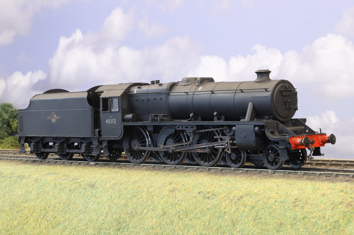 Finescale O Gauge (Kit-Built) ex-LMS Black 5 No. 45112 BR Lined Black Late Crest Weathered