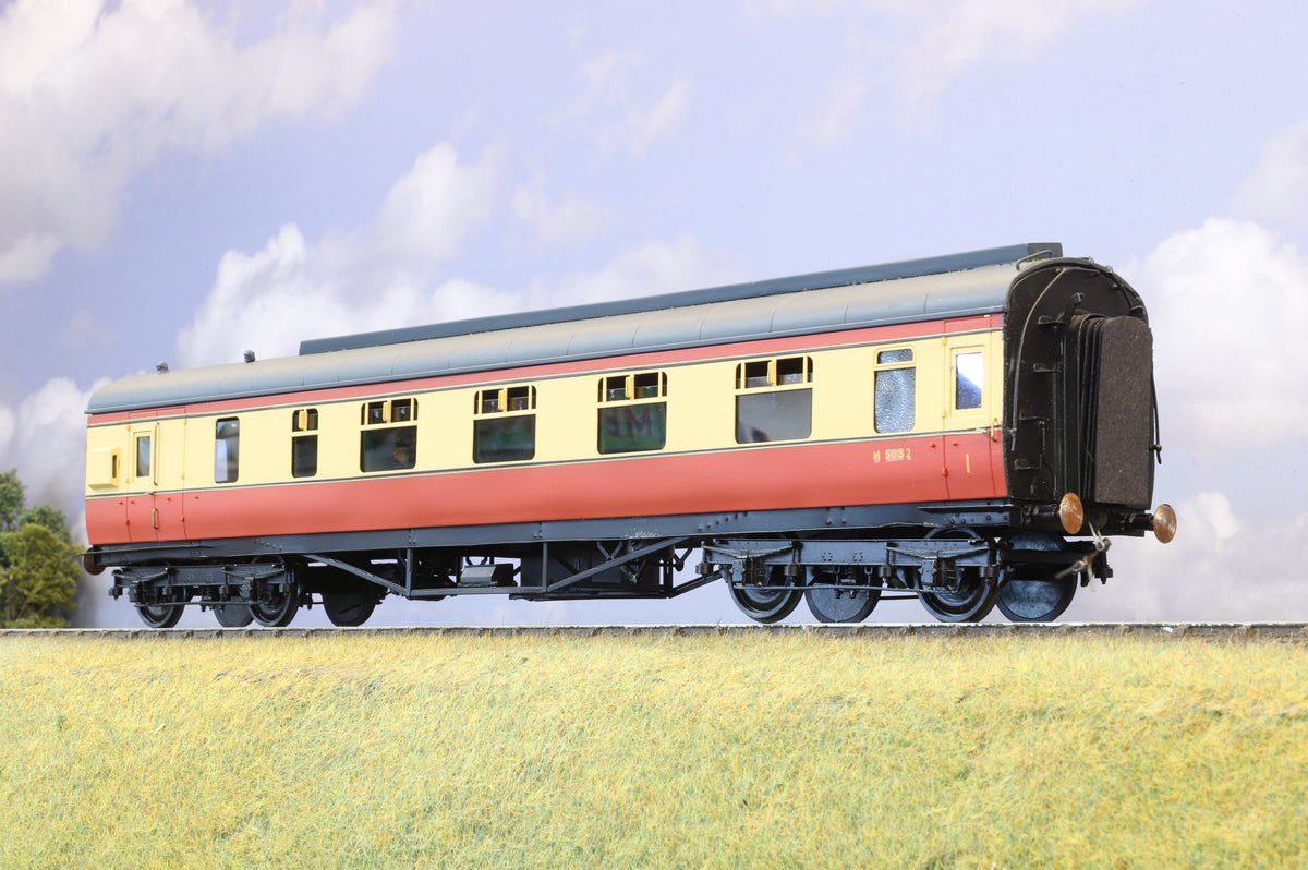 Finescale O Gauge LMS Brake Third No.M5052, Carmine &amp; Cream