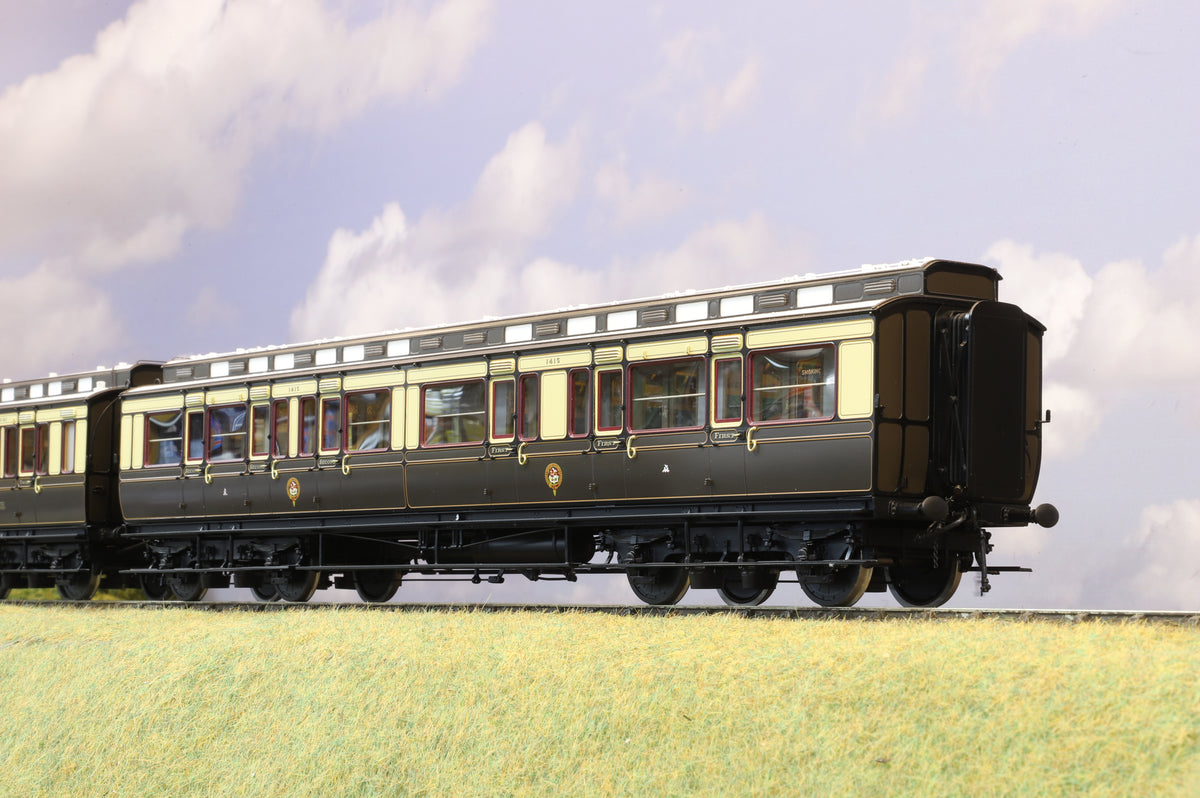 Lee Marsh Model Co. Rake of 3 x Finescale O Gauge GWR Clerestory Coaches (1898 Period)