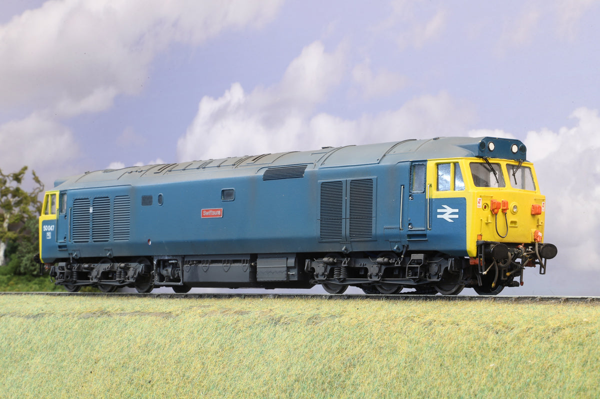 WORKSHOP Finescale O Gauge Kit-built JLTRT Class 50 No.50047 'Swiftsure', Weathered