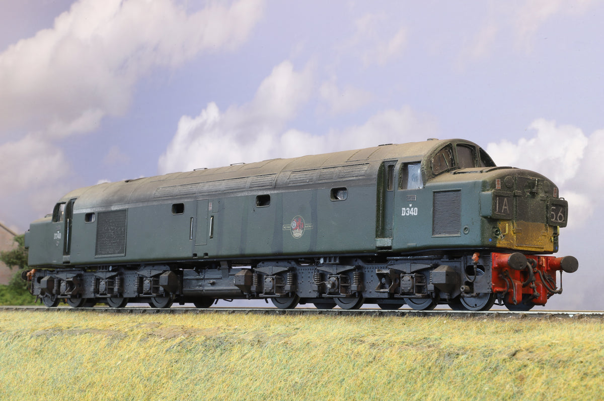 WORKSHOP Finescale O Gauge Heljan Class 40 No. D340 BR Green Weathered
