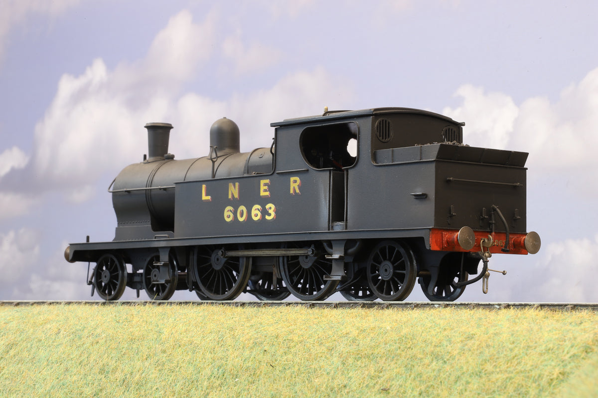 Kit-built Finescale O Gauge ex-GCR 9K/C13 No. 6063, LNER Black, DCC Sound