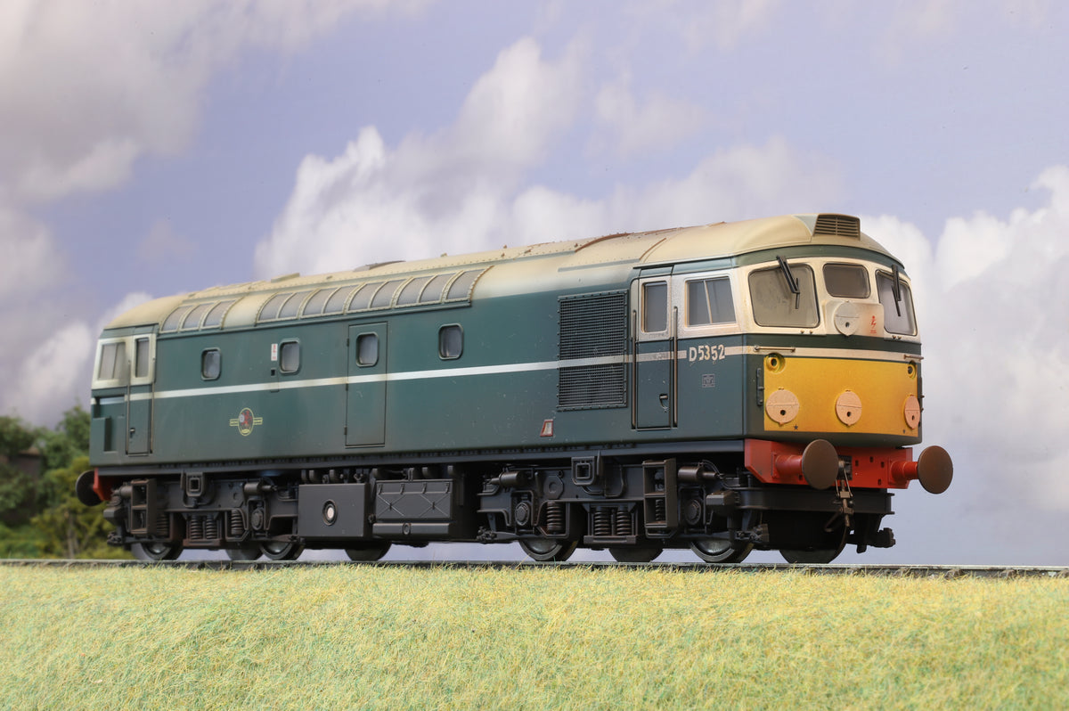 WORKSHOP Finescale O Gauge Heljan Class 26 No. 5352 BR Green (SYP)