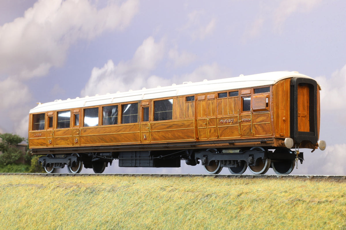 Finescale O Gauge (Kit-Built) LNER Gresely Teak Brake Composite No. 4237