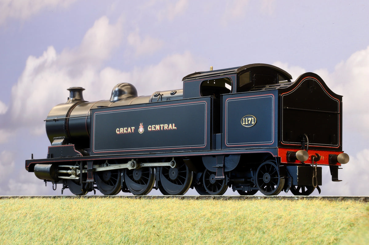 Finescale O Gauge (Kit-Built) Great Central Class 8H No. 1171 GCR Black
