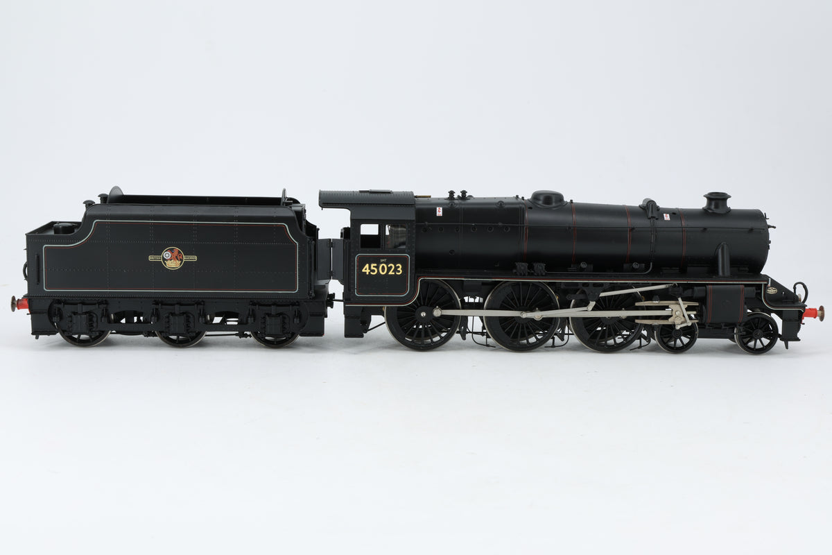 Sancheng/Finescale Brass Finescale O Gauge Black 5 No. 45023 BR Lined Black Early Emblem