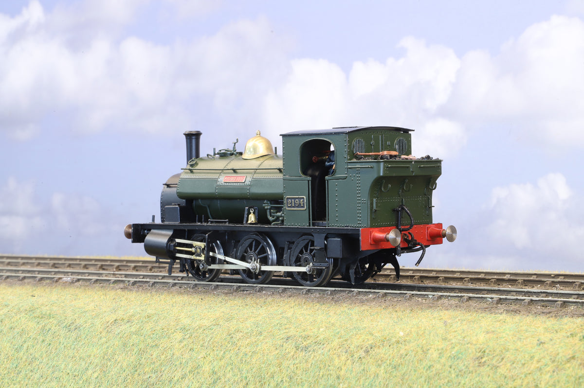 Finescale O Gauge (Kit-Built) ex-BP&GV Avonside 0-6-0ST No. 2194 'Kidwelly' GWR Green