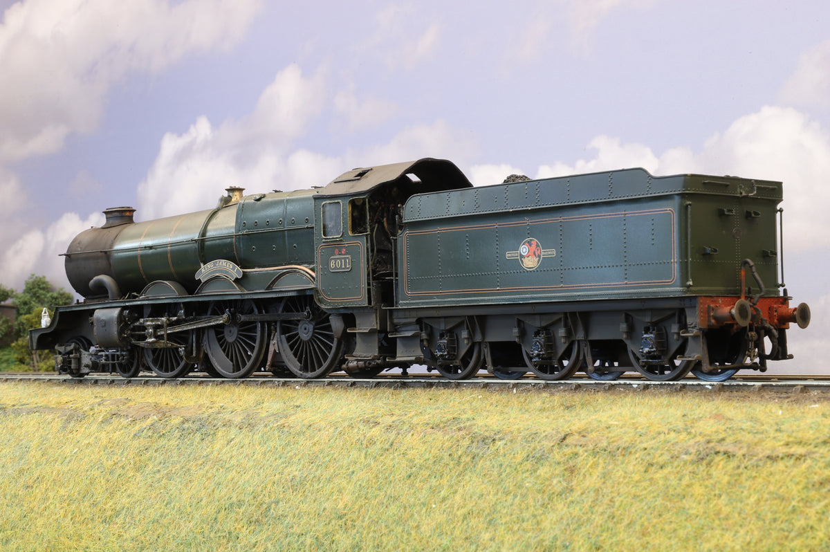 Finescale O Gauge (Kit-Built) ex-GWR King No. 6011 'King James I', BR Green Late Crest
