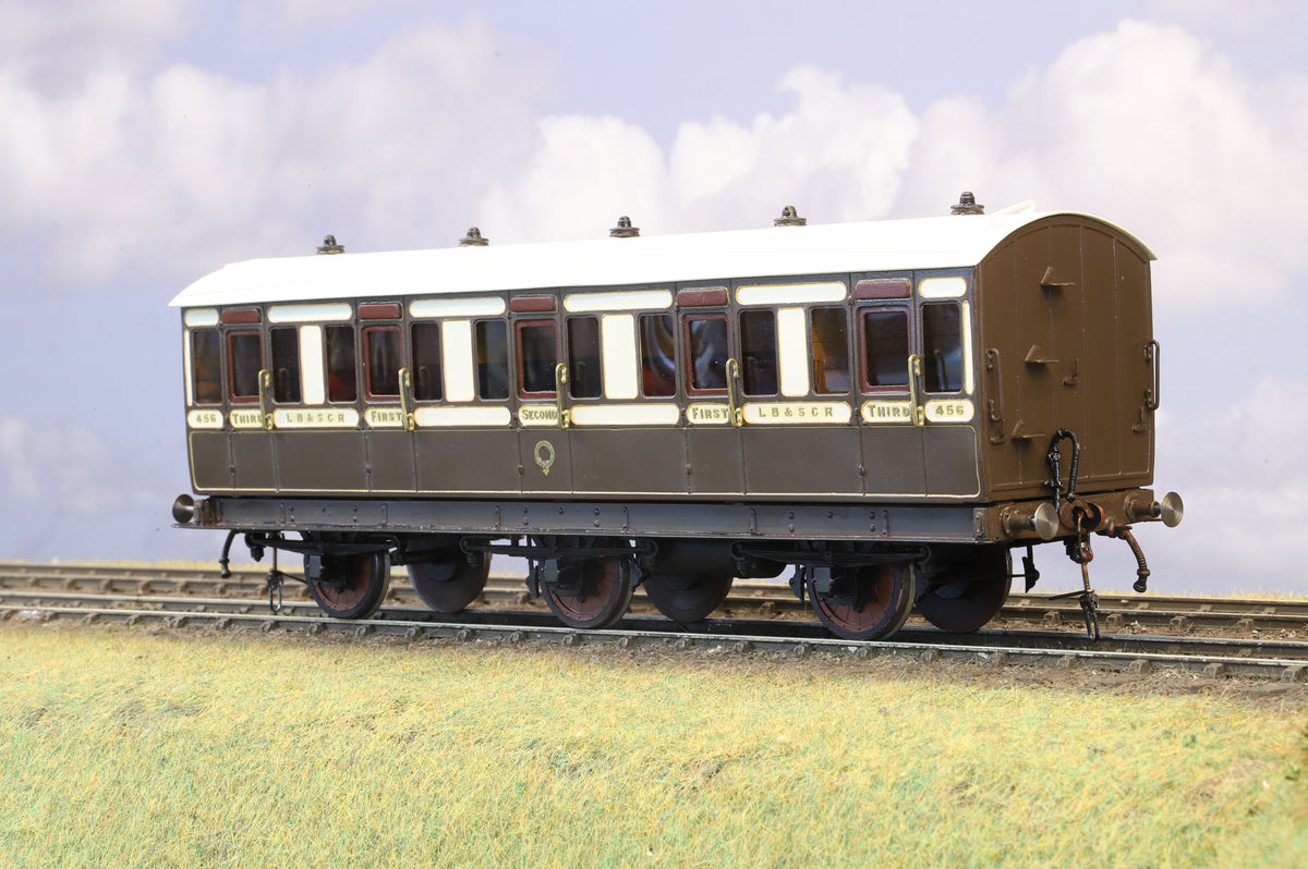 MSC Models Finescale O Gauge (Kit-Built) LB&SCR Billington 6 Wheel Tri-Composite Coach No. 456