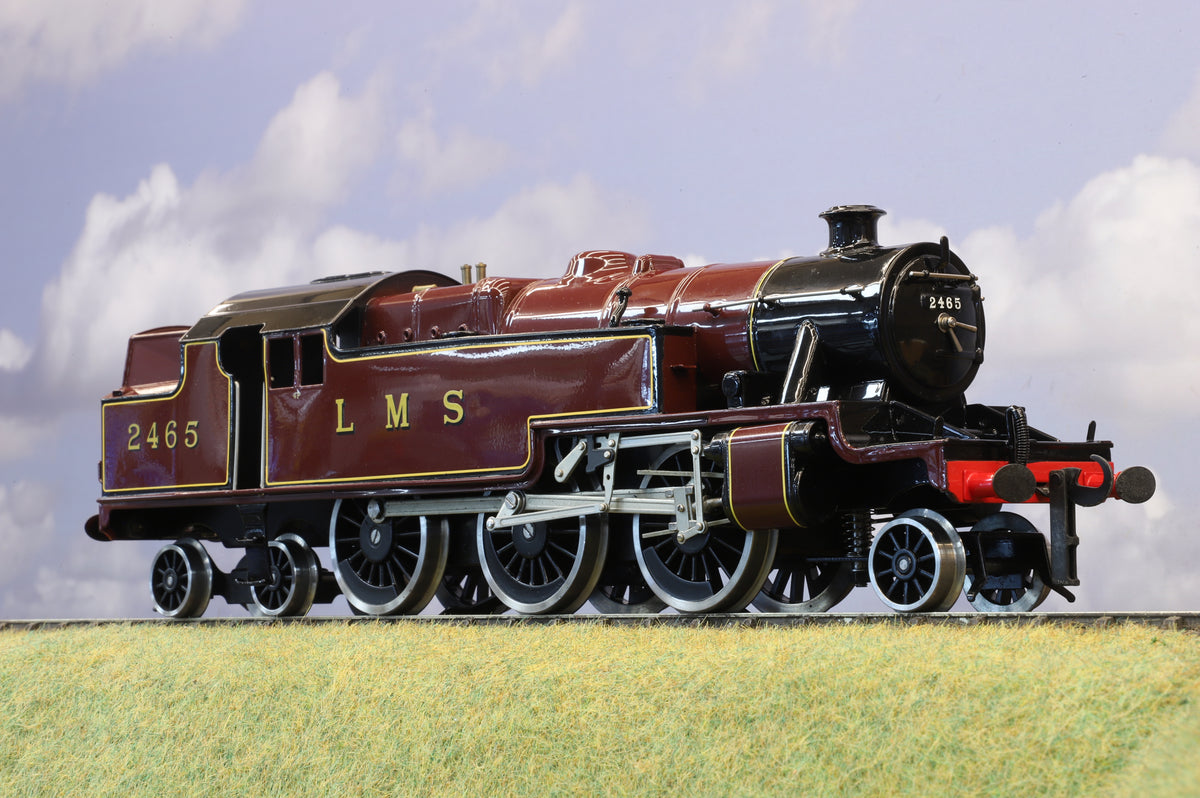 Ace Trains Coarse Scale O Gauge 2-6-4T No. 2465, LMS Lined Maroon, with Smoke Unit