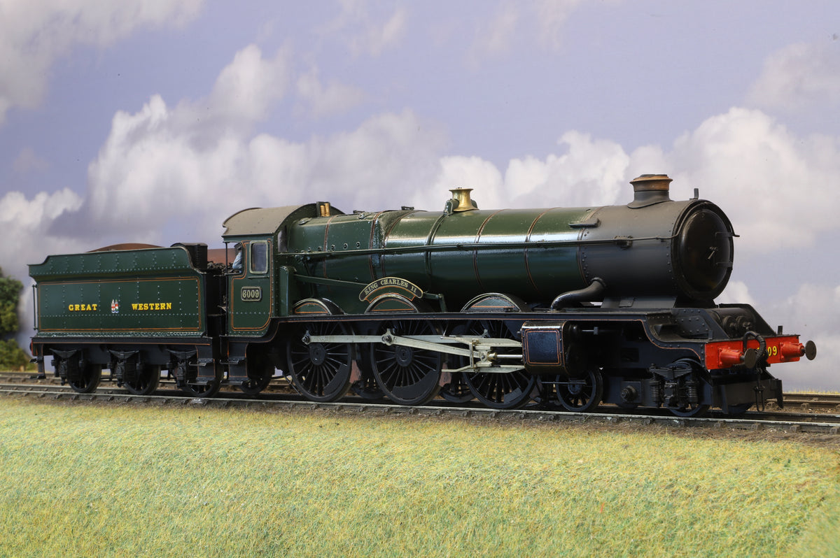 Finescale O Gauge (Kit-Built) GWR 'King' No. 6009 'King Charles II' Pro-Glossed
